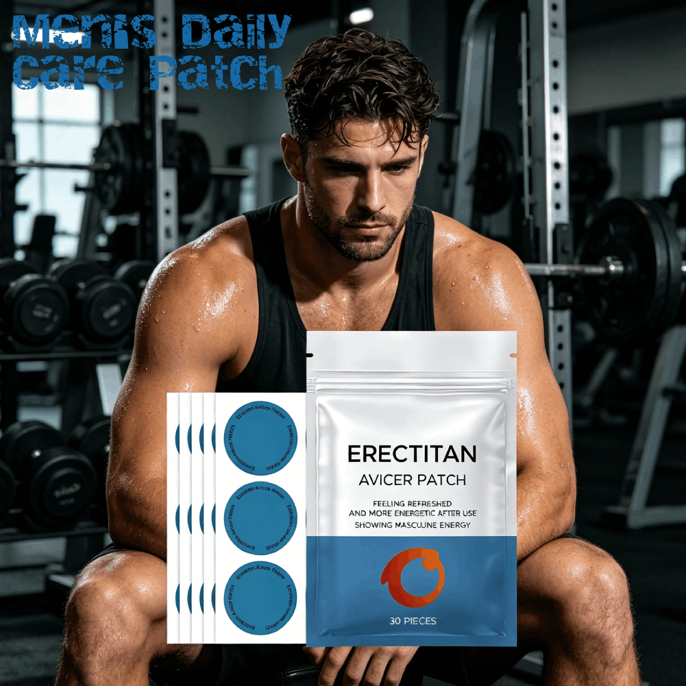 Health Wellness Vitality - Erectitan Avicer Men's Energy Patches Boost
