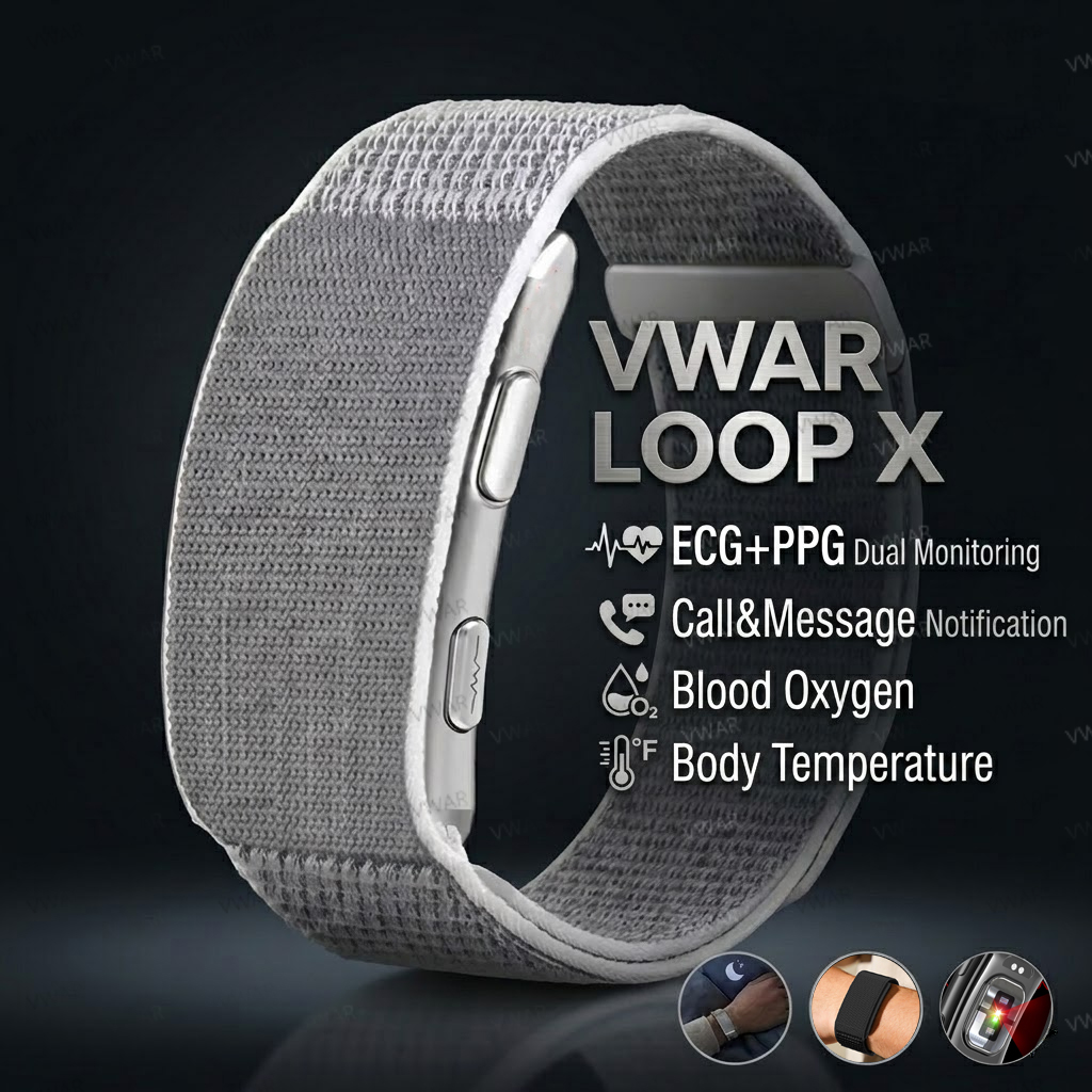 VWAR Loop X ECG Smart Bracelet - Xbody Health & Wellness Wayne Nj 评论和价格