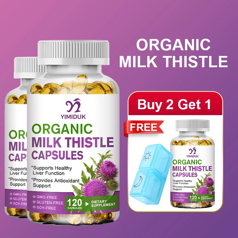 YIMIDUK Milk Thistle Liver Sup - Health Wellness Vitality 评论和价格