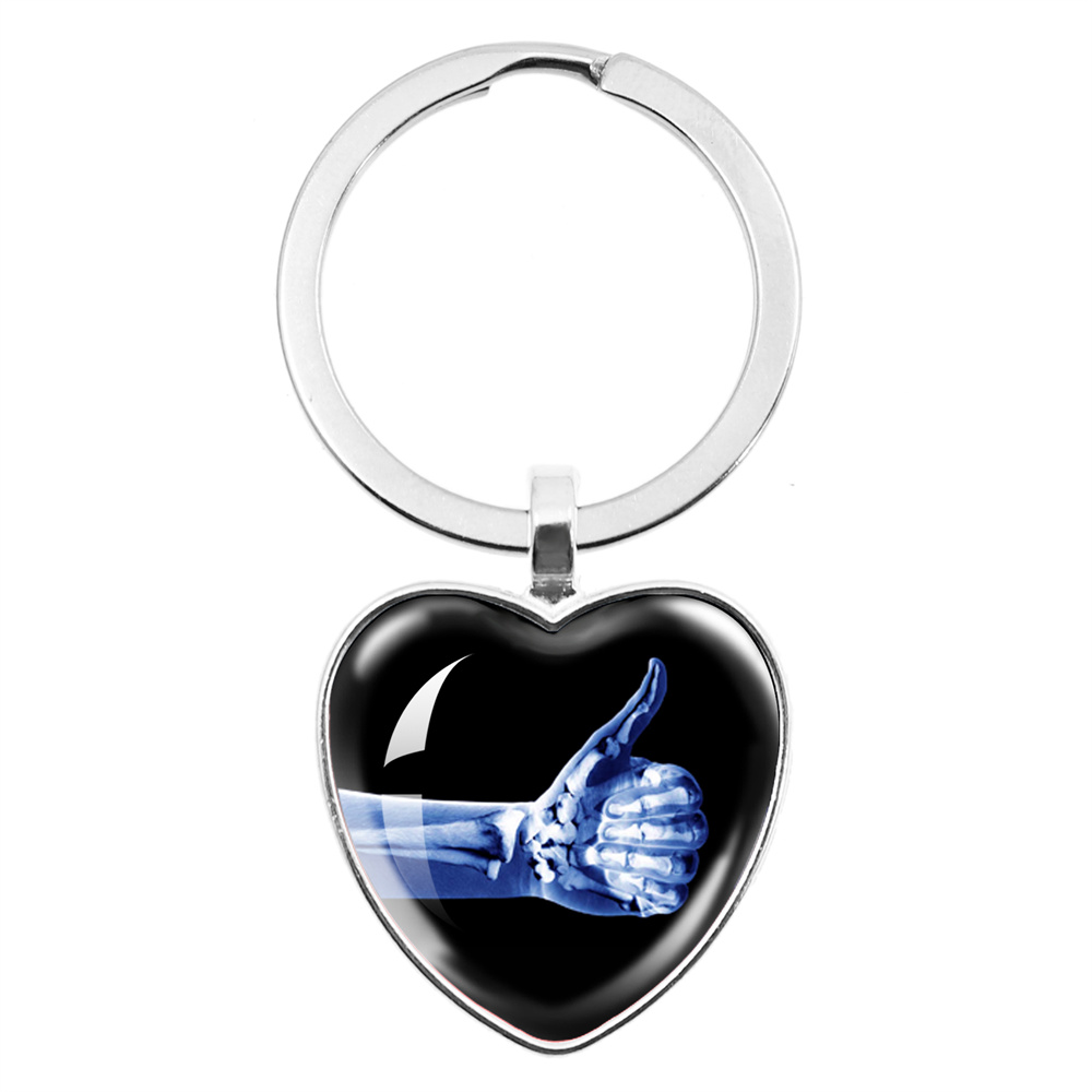 X-ray Film Peach Heart Keychai - Xbody Health & Wellness Wayne Nj 评论和价格