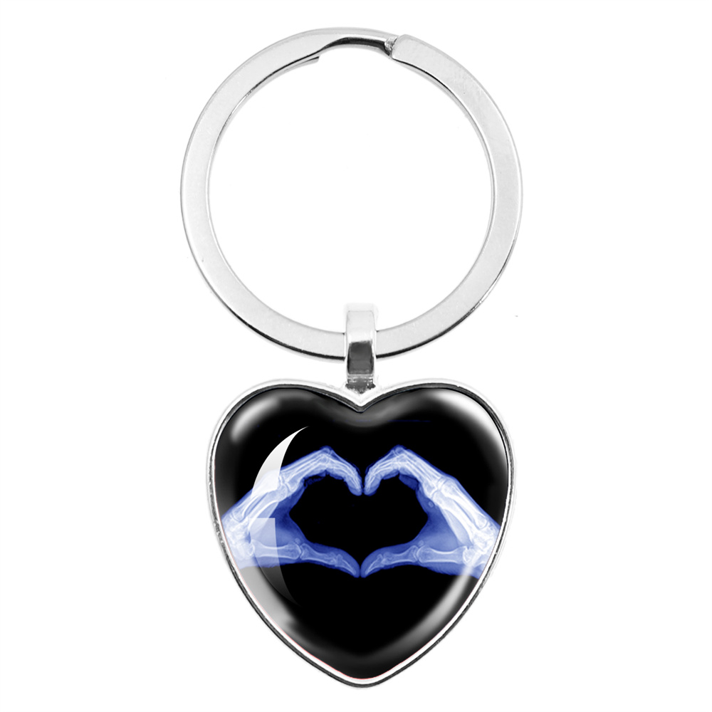 X-ray Film Peach Heart Keychai - Xbody Health & Wellness Wayne Nj 评论和价格