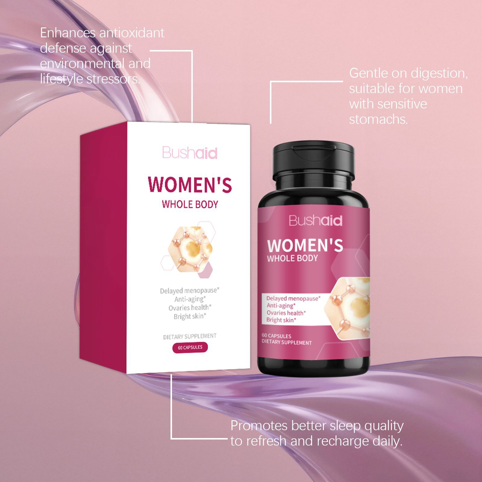 Women Wellness Support Capsule - Health Wellness Vitality 评论和价格