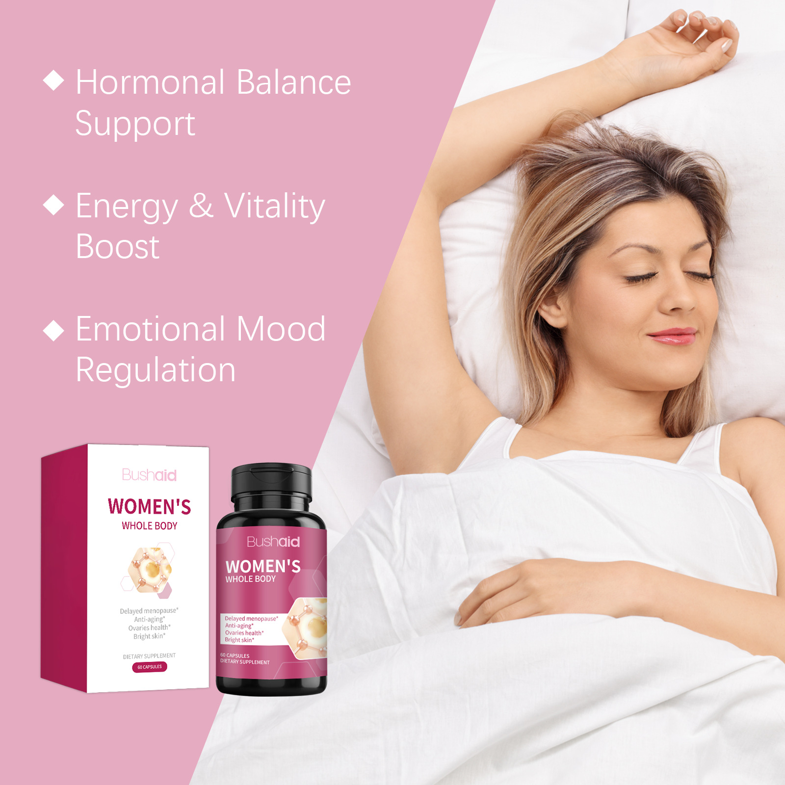 Women Wellness Support Capsule - Health Wellness Vitality 评论和价格