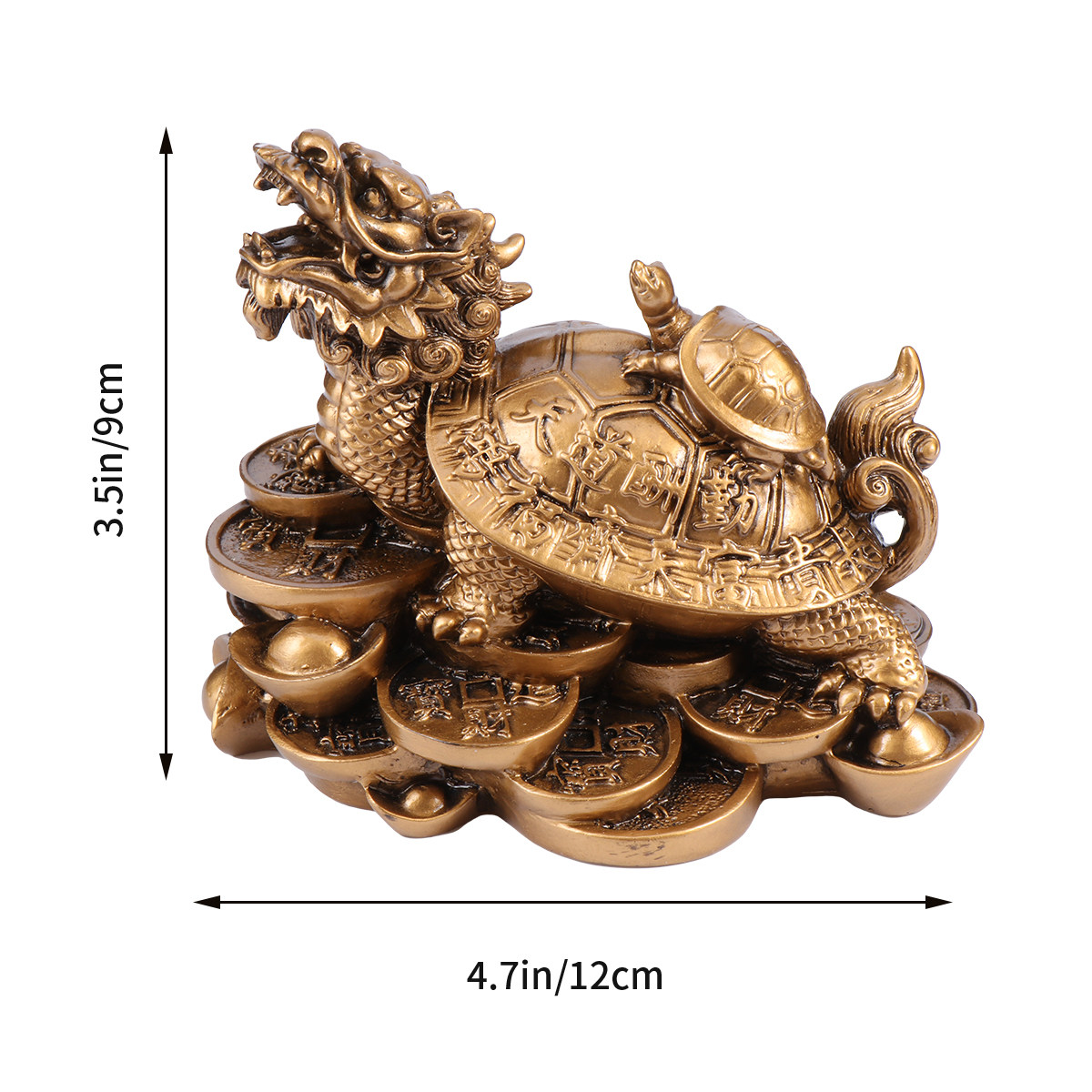 1Pcs Dragon Tortoise Statue Ef - Longevity Health & Wellness Hotel 评论和价格